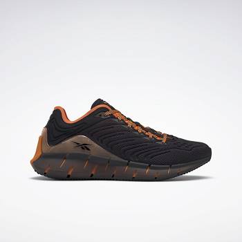 Reebok Zig Kinetica Cierne / Oranzove - Panske Tenisky